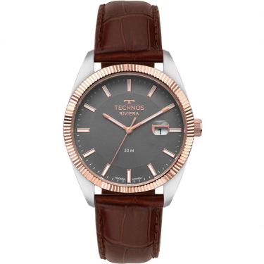 Imagem de Relógio Technos Masculino Analógico Quartz Marrom 2317ai-0c