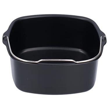 Imagem de Luqeeg Frigideira Air Fryer, adequada para HD9925 HD9860 HD9905 01 Tolerante ao Calor Lava-louças para Limpar Frigideira com Material de Ferro de Grau Alimentício Assadeira Profunda para Pizza Cozinha