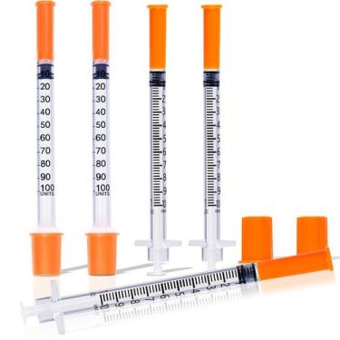 Imagem de Seringa DPEI XUAN 1mL 29G 0,33 mm com tampa embalada individualmente