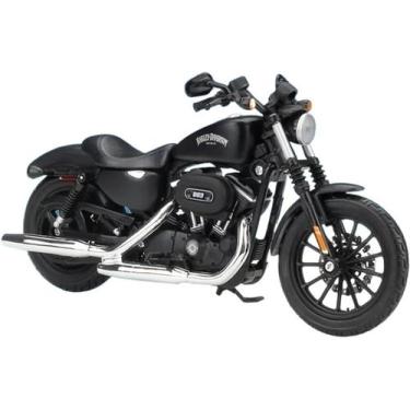 Imagem de Modelo de motocicleta Harley-Davidson 2015 Street Glid em escala 1:12 
