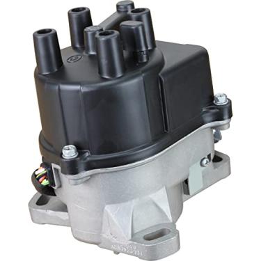 Imagem de AIP Electronics Distribuidor de ignição eletrônico completo da série de estoque resistente compatível com Honda Prelude 1997-2001 Tipo SH H22A H23A TD94-U OEM Fit DTD94-SS