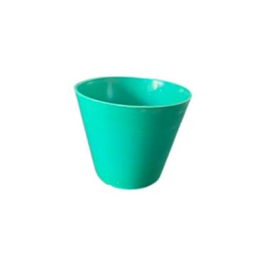 Imagem de Kit 4 Vasos Cachepô Organizador Acrílico (Verde Escuro)