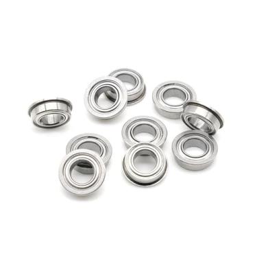Imagem de MF95ZZ Rolamento de esferas flangeadas ABEC-3 MF95ZZ Rolamento flangeado 5x9x3 mm (10 PCS) Rolamento flangeado miniatura