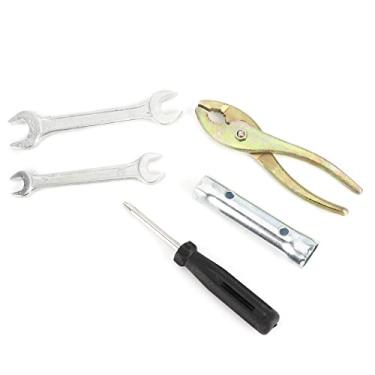 Imagem de Cryfokt Kit de Ferramentas de Reparo de Motocicleta Resistente, Chave Eficiente, Chave de Fenda, Alicate, Conjunto de Soquete de Vela de Ignição para Mecânicos Profissionais