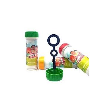 Imagem de Bolha de Sabão, Bolinhas de Sabão, Chuva de Bolhas, 50ml, Lembrancinha Dia das Crianças, 12 Unidades, Brinquedo Infantil