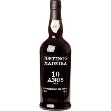 Imagem de Vinho justino's madeira 10 anos tinta negra doce 750 ml