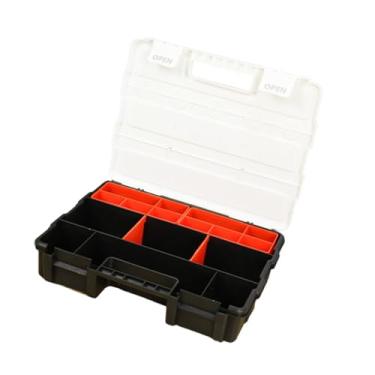 Imagem de Dualoai Estojo para Guardar Peças de Metal, Caixa de Ferramentas, Estojo para Reparo de Chaves de Fenda, Estojo para Pregos, Miçangas E Porcas para Pesca com, 29cm x 22cm x 6cm