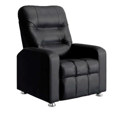 Imagem de Poltrona Do Papai Reclinável Maldivas Corano Preto Plus Speciale Home Preto