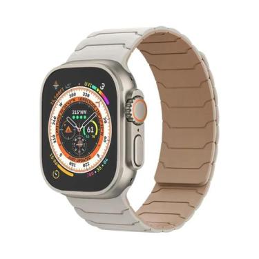 Imagem de Pulseira Magnética De Silicone Para Apple Watch Ultra 2 49mm 45mm 44mm