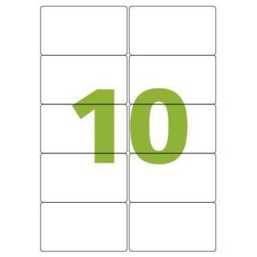 Imagem de Etiqueta Adesiva A4 Carta 500 Folhas Colacril, CA4350