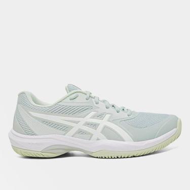 Imagem de Tênis Asics Gameff Feminino, Verde, Branco, 38