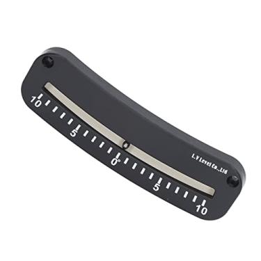 Imagem de Clinômetro de Tubo, Clinômetro de Tubo, 10 a 0 a 10 Inclinômetro de Mini ângulo de Escala Clara Com Orifício de Fixação para Teste de Micro ângulo Horizontal, Clinômetros