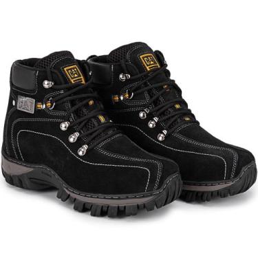 Imagem de Bota Coturno Adventure Masculino Unissex Couro Legítimo Várias Cores A