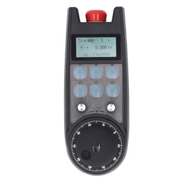 Imagem de Garosa Controlador de Volante CNC de 6 Eixos, Gerador de Pulso Manual de Volante Eletrônico Sem Fio Com Faixa de 40M, Codificador de Liga para Fresadora CNC, Corte de Gravação Em Torno