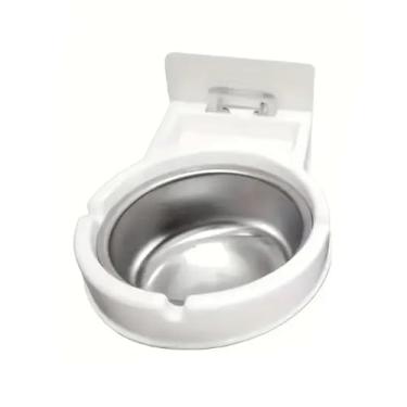 Imagem de Elegante caixa de cinzeiro de parede sem perfuração – Rack de cinzeiro multifuncional, perfeito para cigarros, banheiro, banheiro e decoração de casa 17 x 8 x 3 cm