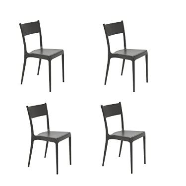 Imagem de Cadeira Tramontina Diana Eco em Polipropileno e Fibra de Vidro Marrom