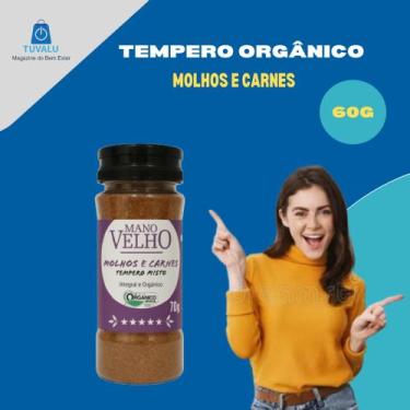 Imagem de CURCUMA ORGÂNICO (AÇAFRÃO PURO) - Não contém Glúten - Mano velho 60g, 