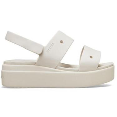 Imagem de Sandália Crocs Brooklyn 4U Sandal Stucco-Feminino