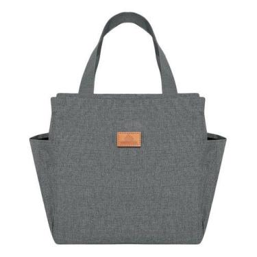 Imagem de Bolsa De Mão Térmica Marmiteiran Comida Estilo Necessaire Transportar 