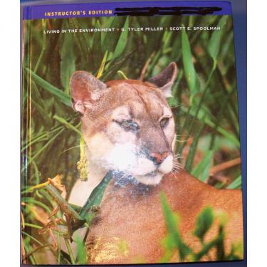 Imagem de Living in the Environment: Instuctors Edition [Hardcover] G. Tyler Miller and Scott E. Spoolman