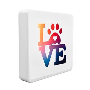 Imagem de Luminária Box Slim Love Pet USB