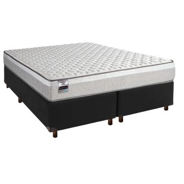 Imagem de Cama Box + Colchão King Molas Ensacadas Hanover Inducol