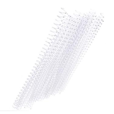 Imagem de Cryfokt Anel de Encadernação de Plástico Durável Anéis de Bobina de Mola para Papel A4, 20 Peças Anéis de 30 Furos para Encadernação Manual, Opções de 11 Mm/13 Mm/19, Pode Encadernar 75-150 Folhas,