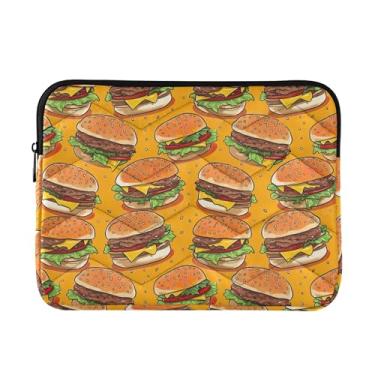 Imagem de Bolsa de trabalho amarela para hambúrgueres de 15,6 polegadas, proteção abrangente, bolsas femininas para computador