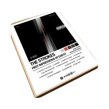 Imagem de Pop Rock Band The Strokes Poster Casa Sala de estar Quarto Bar Café De