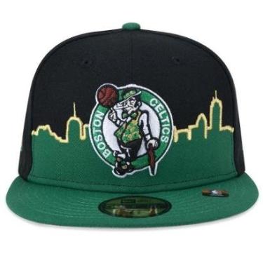 Imagem de BONÉ NEW ERA 5950 BOSTON CELTICS TIP-OFF PRETO VERDE-Masculino