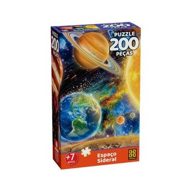 Imagem de Quebra-cabeça 200 peças Espaço Sideral