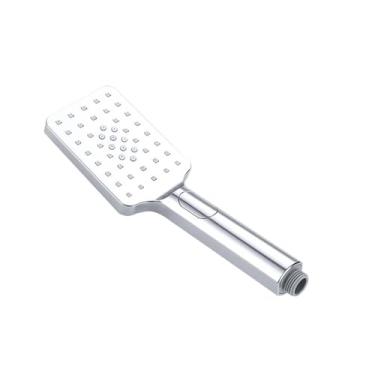 Imagem de Cabeça de chuveiro de mão 150 cm mangueira de aço inoxidável ajustável ABS suporte de parede acessórios portáteis (3 modos tipo A)