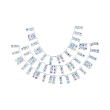 Imagem de Adesivos Removíveis Para Teclado De Piano 88/61 Teclas Miwayer, Etique