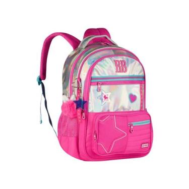 Imagem de Mochila De Costas Holográfica Rebecca Ronbon Juvenil Passeio - Clio St