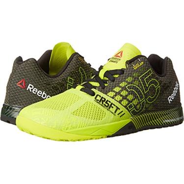 Imagem de Reebok Tênis de treino feminino Crossfit Nano 5.0, Amarelo semitransparente/preto/cinza plano, 7