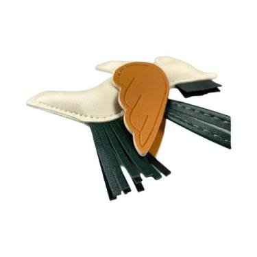 Imagem de Chaveiro De Pônei Alado Adorável Multicolorido Em Couro PU Com Borla P