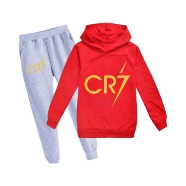 Imagem de Conjunto De Moletom Com Capuz E Calças Para Meninos De 3 a 12 Anos, Pr