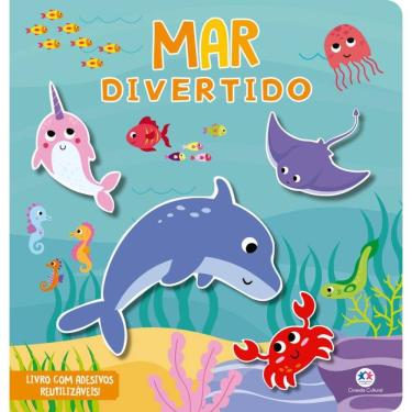 Imagem de Mar Divertido - Livro com adesivos reutilizáveis