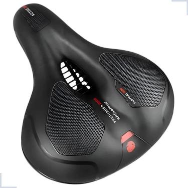 Imagem de Banco Selim Bicicleta Molas Vazado Confortável Resistente