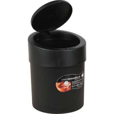 Imagem de Lixeira para Pia 5L Automática Coza Preta