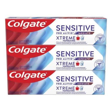 Imagem de Creme Dental para Dentes Sensíveis Colgate Sensitive Pro Alivio Xtreme
