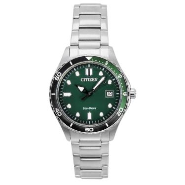 Imagem de Relogio Citizen Eco-Drive AW1828-80X em aço inoxidável 100m WR