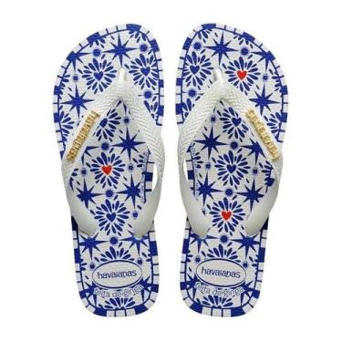 Imagem de Chinelo Feminino Havaianas Top São Luis - Branco - 3738, BRANCO, 37/38