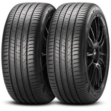 Imagem de Kit 2 Pneu Pirelli Aro 17 225/45R17 91W Cinturato P7 KS (P7C2)