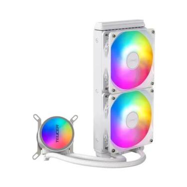 Imagem de Cooler De CPU Com Resfriamento a Água RGB 240mm TEUCER AF-240, Radiado