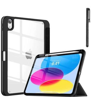 Imagem de Capa proteção + caneta para iPad 10 2022 A2696 A3162 A2777 - Genérica