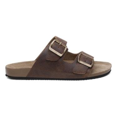 Imagem de Papete Couro An Masculino Porta Cartão E Cinto - AN Boots, Camurça caf