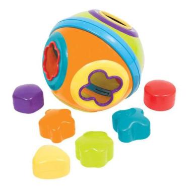 Imagem de Brinquedo Bola Formas de Encaixe +6 Meses Buba