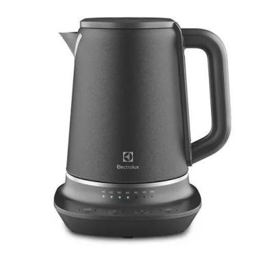 Imagem de Chaleira Elétrica Electrolux 1,7L Inox Preta EKP70 220V, 220V