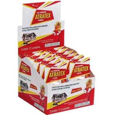 Imagem de Kit 12 De 5g Inseticida Atratex Isca Formicida Mata Formigas - HAXEA
